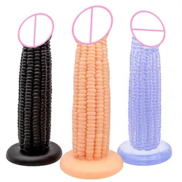 Simulated Female and False Suction Cup, Corn, Vegetable, Fruit Shaped Adult Masturbation Products