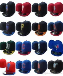 أعلى البيع 2022 جميع فريق البيسبول تورنتو مجهزة القبعات العمالقة SF NewYork Men039S Full Flat Flat Rangers في Field Cap B3585293