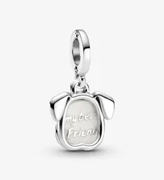 100 argento sterling 925 My Pet Dog ciondola il fascino adatto al braccialetto europeo originale con ciondoli moda donna gioielli di fidanzamento di nozze Acc2781961