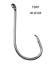 200pcslot 9 storlekar 180 7384 Crank Hook High Carbon Steel Tads Fishing Hooks Fishhooks Pesca Tackle BL505057994