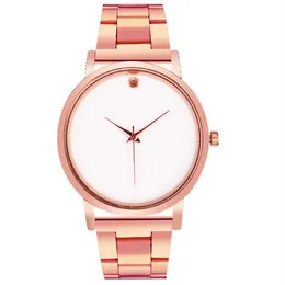 Relogio feminino moda homem mulher relógios de cristal aço inoxidável analógico quartzo pulso horloges relógios pulso2186