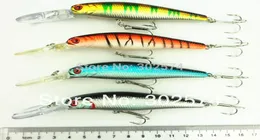 4 colori Richiamo di pesca Profonda nuotata con esca dura pesce 125 CM 14G esche artificiali pesca minnow wobbler giappone pesca FYE0144706434