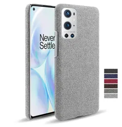 Tygstruktur Fit Cover för OnePlus 9 Pro 9E 8T 6T 5T 6 5 Luxury Febrisk antiskidfodral för ett plus 8 7 7T Pro Nord N100 N10 5G6338514