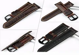 Maikes Watch Accessories Watch Band 20mm 22mm 24mm 26mm Secripe Wax Leather Watch Bands for Panerai IWC Y190709027615808