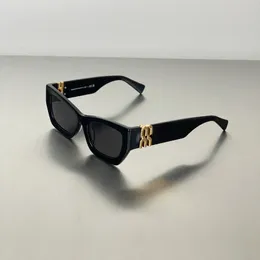 Lunettes de soleil rectangulaires à la mode pour femmes et hommes, verres de soleil œil de chat, marque de luxe de styliste, lunettes gafas de sol, 2024