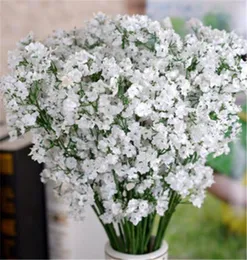 Gypsophila Baby039s Oddech sztuczne fałszywe jedwabne kwiaty roślina domowa dekoracja ślubna 8272250