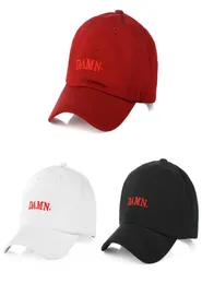 KLV New Damn Embroidered Baseball Cap Snapback Hat Cotton Adjustable Dad Hat9598017