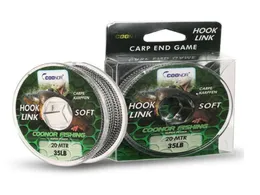20 m Lead Core Fishing Line 15 Lbs 20Lbs 35Lbs Carp Rig Hook Link Making Sinking Braided wire Fishing Accessories 20207550675