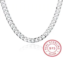 Kedjor men039s fina smycken 925 sterling silver 10mm halsband hög kvalitet manlig sterlingsilverjewelry 20 tum 245849748