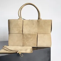 10a bolsa de designer de alta qualidade bolsa tote média 36.5cm veludo camurça couro composto bolsa senhora com caixa b102v