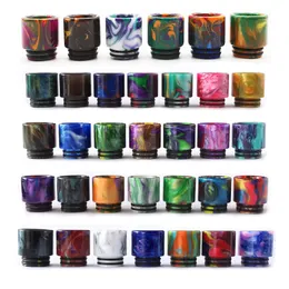 810 Epoxy Resin Drip Tips And 510 Mouthpiece For Smok Big Baby Fit Aspire Cleito All TFV8 T528 RDA TFV12 Prince Crown Wide Bore