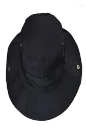 Breda randen hattar hink hatt boonie jagar fiske utomhus mössa militär bk stil hatt2wide pros227606883