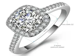 Anelli per feste di nozze in argento sterling 925 più venduti con anelli di zirconi cubici adatti per le donne P gioielleria intera7519789