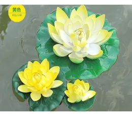 29 cm çapında güzel yapay simülasyon Lotus Çiçeği Düğün Dekorasyon Ev Dekoru Pembe Kırmızı Mor Turuncu Beyaz Renk7499474