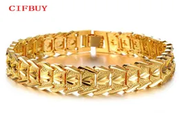 CIFBUY Goldfarbene Armbänder für Männer und Frauen, Schmuck, ganze Vintage-Mode, große Blumen-Armbänder, Armreifen 4018737379