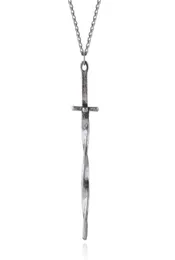 Naszyjniki wiszące grę ciemne souls Firelink Coced Sword Charm Naszyjnik Kwiat życia dla kobiet Akcesoria biżuterii