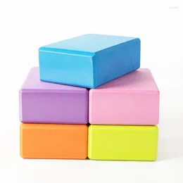 Yoga Blocks High Density Foam Non-slip Solid Color Fitness Dance Supplies For Pilates And Meditation 1Pc
