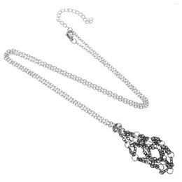 Ожерелья с подвеской, подставка для кристалла, ожерелье, регулируемая клетка, камень из нержавеющей стали