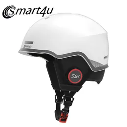 Capacetes de esqui Capacete de esqui Bluetooth Smart Waterproof Ski Men Snowboard Capacete Mulheres Patinação Skate Ski Equipamento de neve para crianças 231212