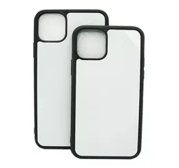 Custodie per telefoni a trasferimento termico a sublimazione 2D in bianco TPUPC con inserti in alluminio per iPhone 13 12 Pro Max 11 XR X 8 7 xmaster7662799