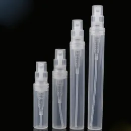 Atacado 2ml 3ml 4ml 5ml portátil plástico perfume spray garrafa garrafas de perfume vazias com bomba de névoa recarregável atomizador de perfume zz