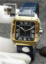 Luksusowy zegarek 2813 Automatyczne automatyczne 904 Stal nierdzewna skórzany pasek Sapphire Waterproof Fashion Mode Matre Montre de Luxe