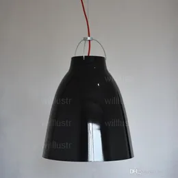 Willlustr Caravaggio luminária nórdica moderna CECILIE MANZ suspensão luz pendurada iluminação brilhante branco fosco cor preta SMALL213S