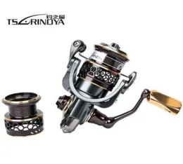 Tsurinoya Jaguar Series 1000 2000 3000 podwójna szpula ze stali nierdzewnej Łożysko ultralekkie przynęty Spinning Reel Rocky Fishing Reel8742684