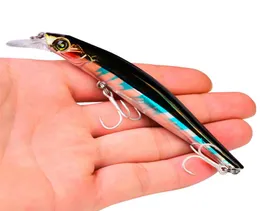 Marka yüzen minnow wobbler mayoları tuzlu su balıkçılığı cazibesi 115cm115g 15cm245g salıncak dalış bas yemleri6345116