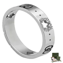 Mens Designer Star Ring Silver Gold Plated Jewelry Accessories Selected Lovers Gifts For Women Bang Rings