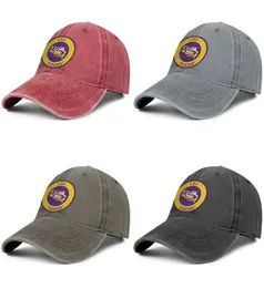 LSU Tigers okrągłe logo unisex dżinsowe czapkę baseballową wyposażoną spersonalizowane spersonalizowane hats hats football rdzeniowy logo dymu Gold3474072