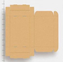 10 шт., винтажная цветная подарочная коробка из крафт-бумаги, упаковка для конфет, подарочная упаковка, почтовые коробки 19113001 Y07126244902