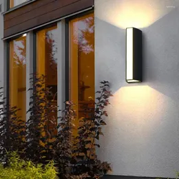 ウォールランプLEDセンサーライト豪華な屋内屋外の防水モダンガーデンバルコニープラテレイラポーチの装飾