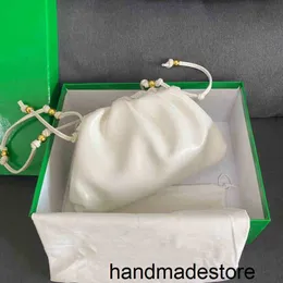 Venetaabottegaa Handbags Designer Oil Jodie Divani Wax Skin Dumpling Bag Lovely Cloud Women's Head Leather Fold Messenger Mature Style