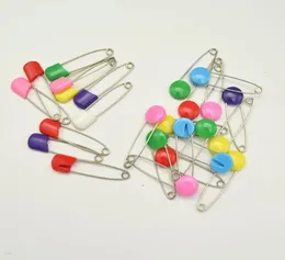 100 pezzi di colore misto perni per pannolini per bambini w lecca-lecca colorato e frutta testa di sicurezza in plastica intero lotto7491256