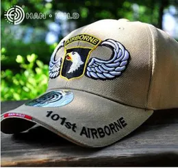 Gorra de béisbol US 101, sombrero táctico con visera para exteriores, bordado de águila, sombrero militar, sombreros de piloto de alta calidad 9591397