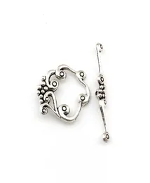 50セットAntique Silver Zinc Alloy OT Toggle Clasps for DIY Braceletsネックレスジュエリー製造用品アクセサリーf695668276