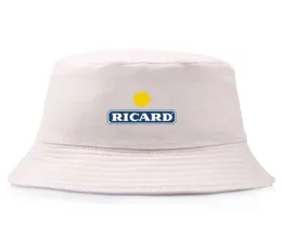 Berets 1pc Ricard Bucket Hats Kobiet Man Class