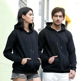 Erkek Hoodies Sweatshirts Erkekler Düz Renk HOVIE Hip Hop Sokak Giyim Dış Giyim Sonbahar Kış Boyu Kollu Hoody Erkek Külkü Takip