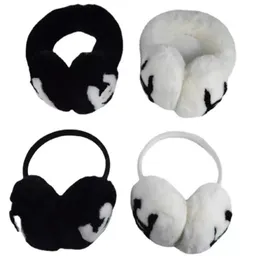 Ear Muffs Classic Winter Earmuffs Female Rabbit Fleece Brand Fashion Designer Warm Plush227G