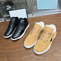 2024 Designerskor Vinterullskor Sneakers Platform Sneaker Justerbar remmar Kvinnor Casual Läderskor Fashion Shoes Storlek 35-45