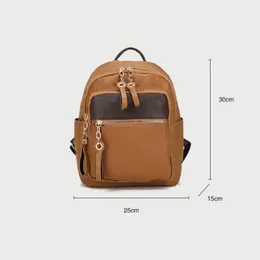 Brand 24SS Backpack Style Rucksack mit Buchstabendruck und großem Fassungsvermögen