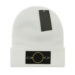 Pierres élégantes bonnet crâne casquette concepteur lettre Jacquard bonnet île hommes femmes chaud laine chapeau unisexe Ski Caps20283B