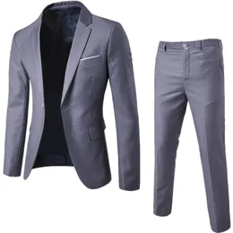 Herren-Trainingsanzüge, Jacke und Hose, einfarbig, langärmelig, ultradünn, geeignet für drehbaren Ausschnitt, Temperatur, eine Knopftasche, Herrenbekleidung 231213
