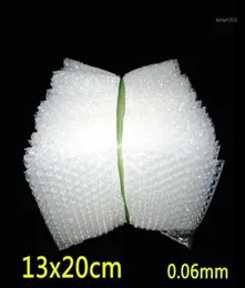 200PCS 1320cm Plastic Wrap Envelope white Bubble packing Bags PE clear bubble bag Shockproof bag double film19157850