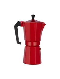 Caffettiera moka ottagonale in alluminio italiano popolare in stile europeo8925664