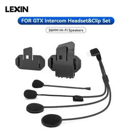 Motorcycle Intercom LEXIN-GTX 36MM Motorcycle Intercom Headset Clip Accessories For Full/Half Helmet Intercom Headset PlugL231153