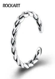Аутентичное кольцо из стерлингового серебра 925 пробы, винтажное антикварное кольцо для женщин, ювелирные изделия в стиле панк, регулируемое ретро S9256442873