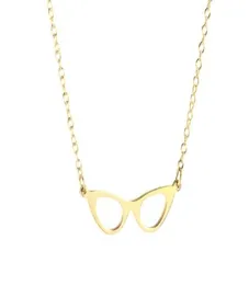 10st Cat Eye Glasses Frame Halsband Enkel Geometrisk Läsbok Lover Eyeglasses Chain Halsband för Women Party Hipster Gifts4125918