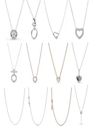 Цепочки Love Lady подходят для оригинального кулона DIY Cadena Plata, дизайнерское ожерелье из стерлингового серебра 925 пробы, ювелирные изделия209j5098299